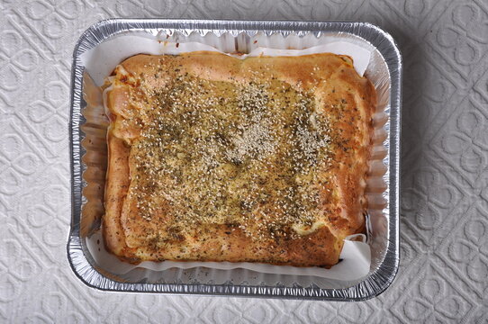 torta de frango assada