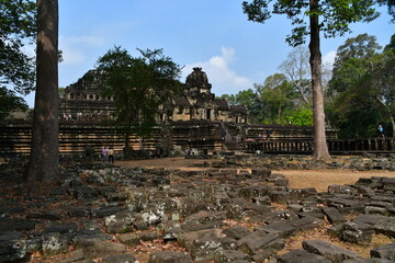 Fototapeta premium カンボジア シェムリアップ遺跡群 パプーオン
