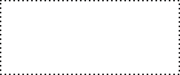 Blank Page Border: Minimalist page framed by a neat, dotted border, perfect for conveying a sense of organized simplicity.