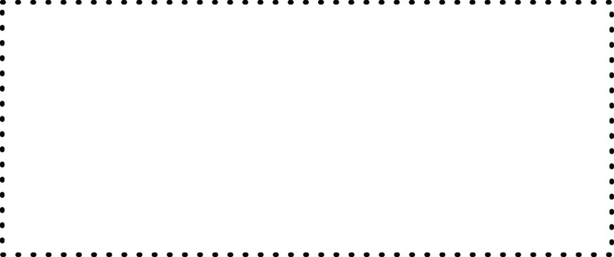 Blank Page Border: Minimalist page framed by a neat, dotted border, perfect for conveying a sense of organized simplicity. 