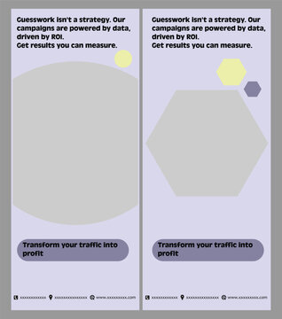 rollup banner for digital marketing agency 