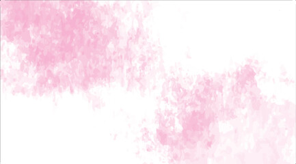 Soft pink watercolor splashes textures abstract background for design and decoration