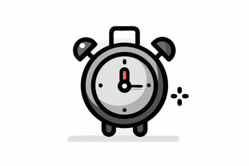 alarm clock off with variation symbol
