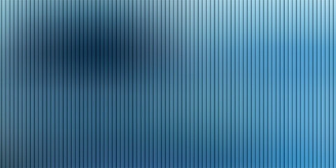 Obraz premium Dark blue grey ribbed glass. Vector ribbed glass texture background. Mesh gradient. acrylic ribbed bath surface. Reeded glass background semitransparent overlay. Bath wall window