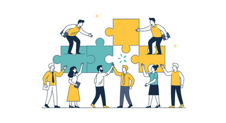 Teamwork puzzle success