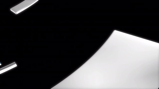 abstract glowing vector illustration effect transition collection with alpha channel