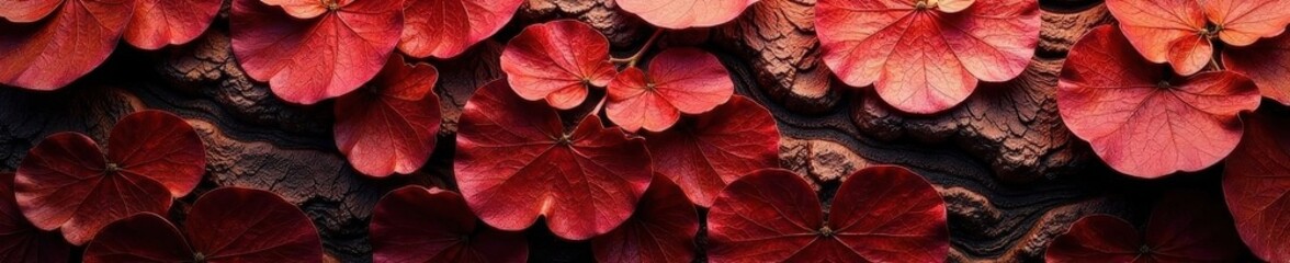 Deep reddish-brown, fibrous, deeply furrowed bark , botany, tree, surface