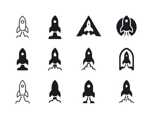 Space Exploration Icons. space exploration. Icon set. Set Logo o