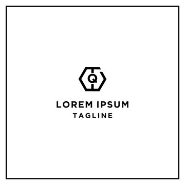 tq or gt hexagon logo