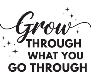 Motivational Quote Typography T-Shirt Design on White Background