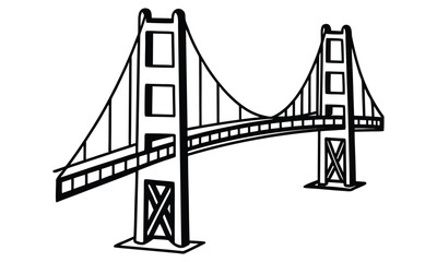 bridge icon vector png design bundle