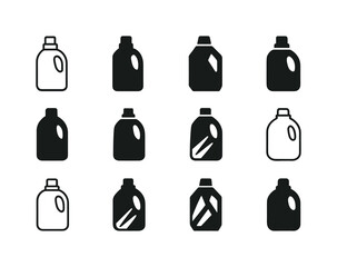 Cleaning Logo Icons. Cleaning. Icon set. Set Logo of cleaning: d