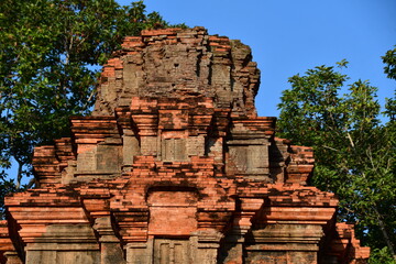 カンボジア ロリュオス遺跡群 プリア・コー