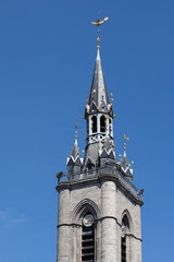 Fl&egrave;che du beffroi de Tournai