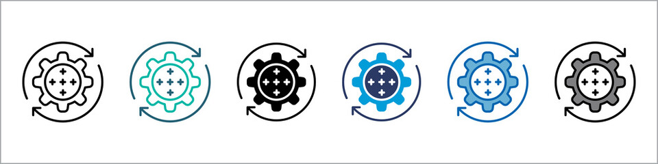 Recovery Single Icon Pack Multistyle