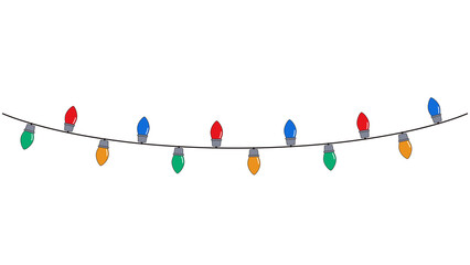 String lights, lighting string, decoration lights, string lights png, festive lights