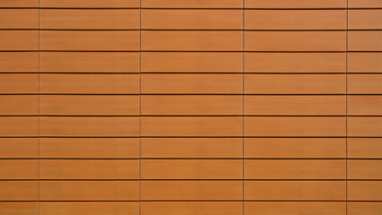 Brown horizontal blinds on a window with natural light