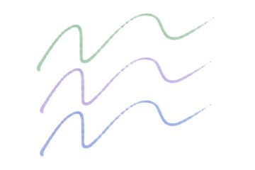 light green , purple and blue color handwriting images