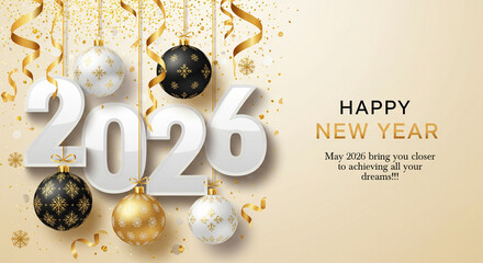 happy new year 2026 wish