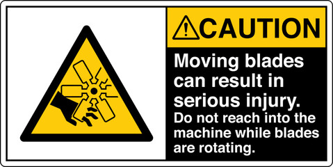 Safety Sign Signage CAUTION M...