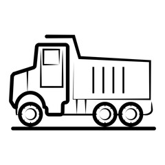 Truck vector icon