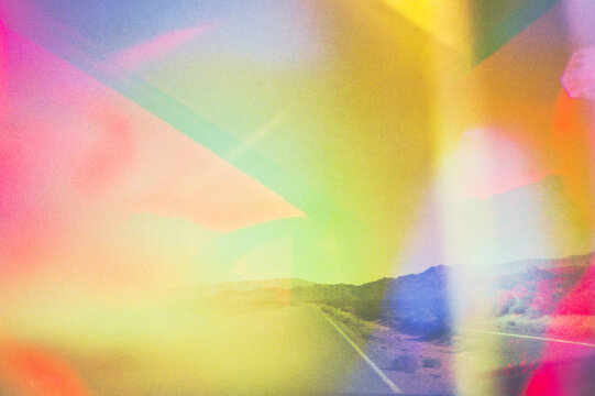 abstract rainbow background