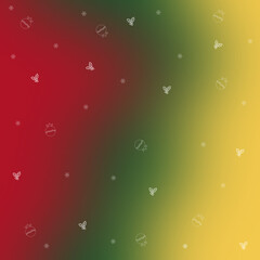 Bold Red Green Gradient