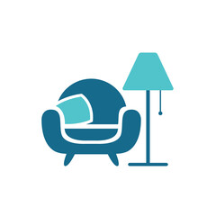 furniture vector abstract logo modern style