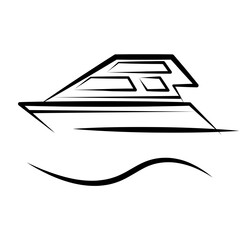 Boat vector icon