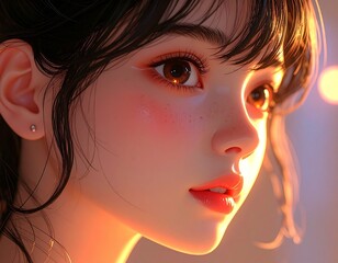 &ldquo;Soft Ember in Her Eyes&rdquo;