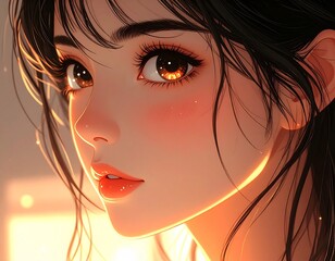 &ldquo;Golden Whisper in Her Eyes&rdquo;