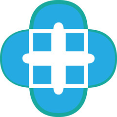 Medical First Aid Cross Icon