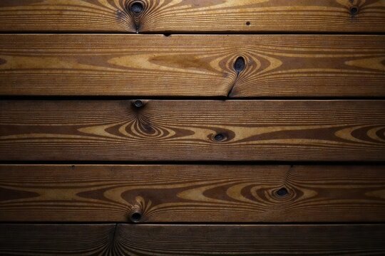 Rich brown wood planks, natural grain, rustic texture, planks, brown wood
