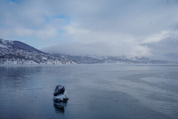 The Coastline of Avacha Bay in Petropavlovsk Kamchatsky