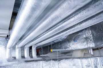 Industrial sheet steel zinc air duct, air conditioning equipment.