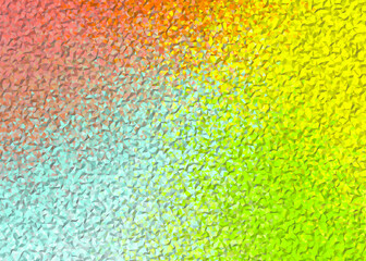 Vibrant Abstract Polygonal Texture with a Gradient of Bright Colors