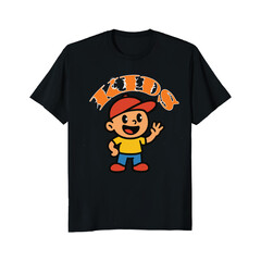 Kids t shirt vector design