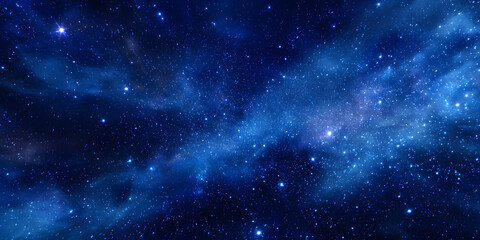 Fototapeta premium Deep cosmic space stars minimal background