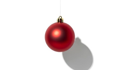 Red Ball Christmas Decoration 