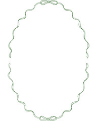 Vintage vector illustration of a 3d abstract frame on a torn paper map background with blank copy space for template design