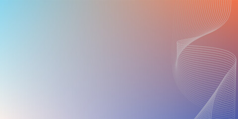 Best gradient background with blue and orange grain texture art