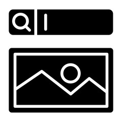 Search icon glyph