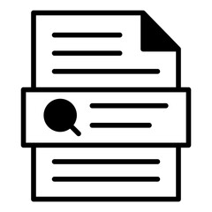 Search document  icon dualtone