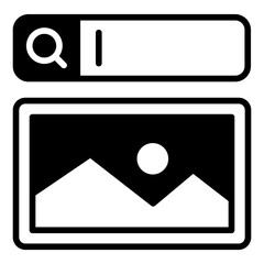 Search icon picture dualtone