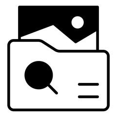 Search folder image  icon dualtone