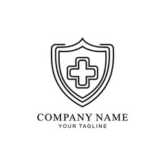 Obraz premium medical company logo design