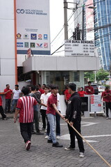 traditional community games held during Indonesia&rsquo;s Independence Day celebrations on August 17.