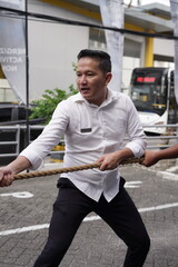 traditional community games held during Indonesia&rsquo;s Independence Day celebrations on August 17.
