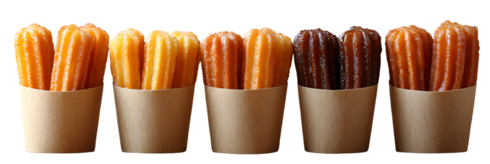 Multicolored candles collection with holders