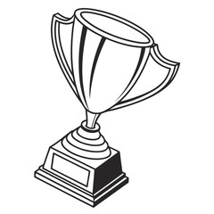 Mountain peak and achievement summit icons thin line vector illustration